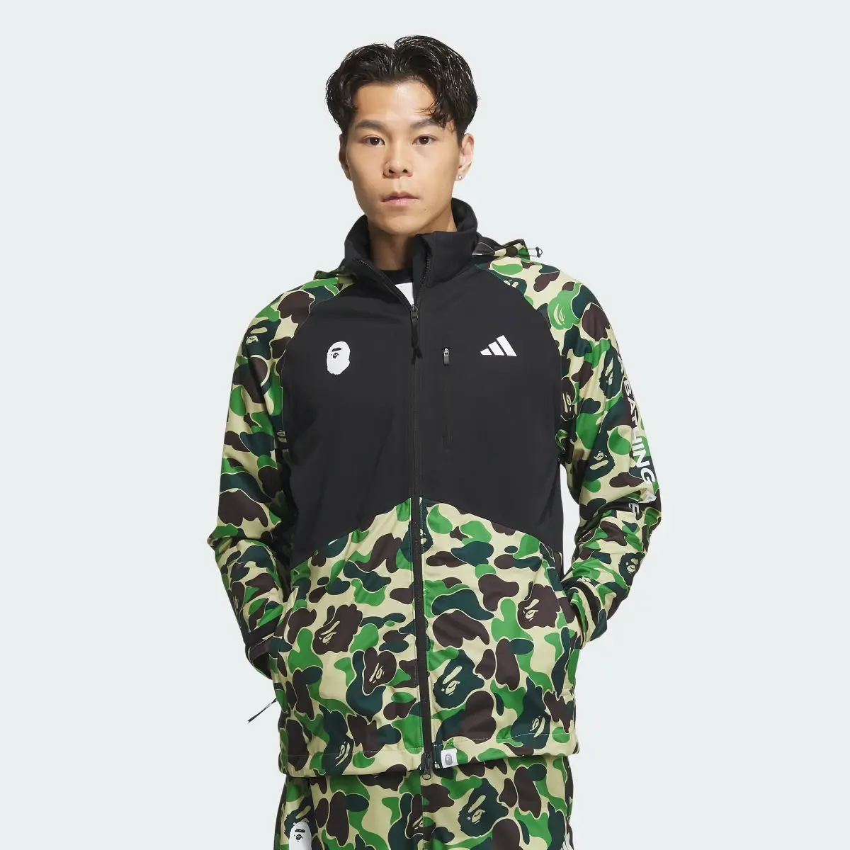 Adidas BAPE x adidas WIND.RDY Golf Jacket. 2