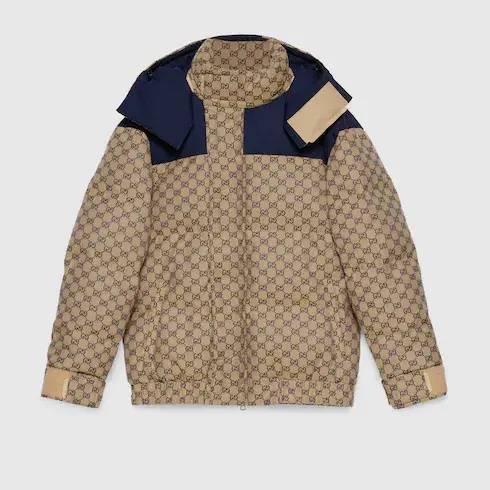 Gucci GG canvas goose down jacket. 1