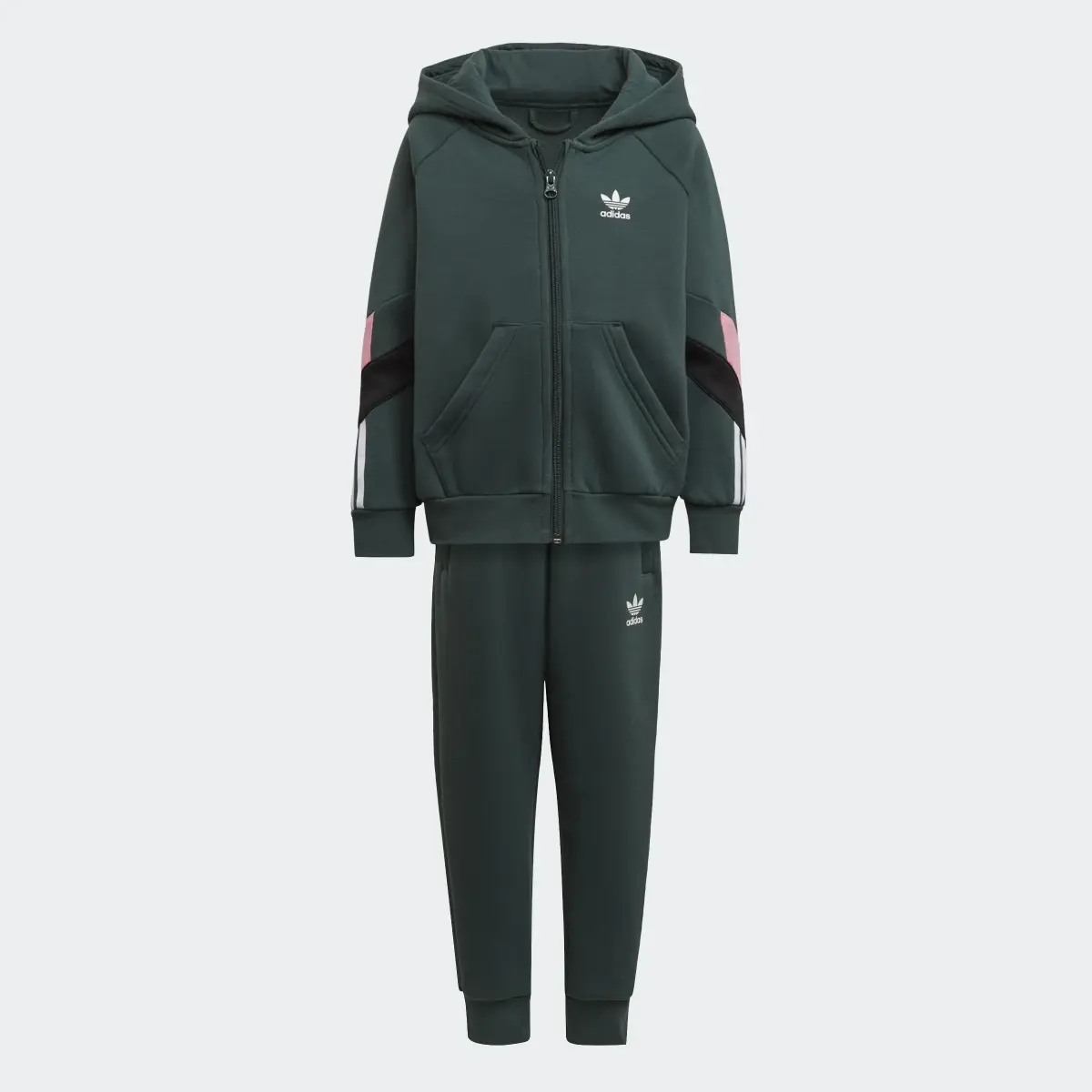 Adidas Full-Zip Hoodie Set. 1