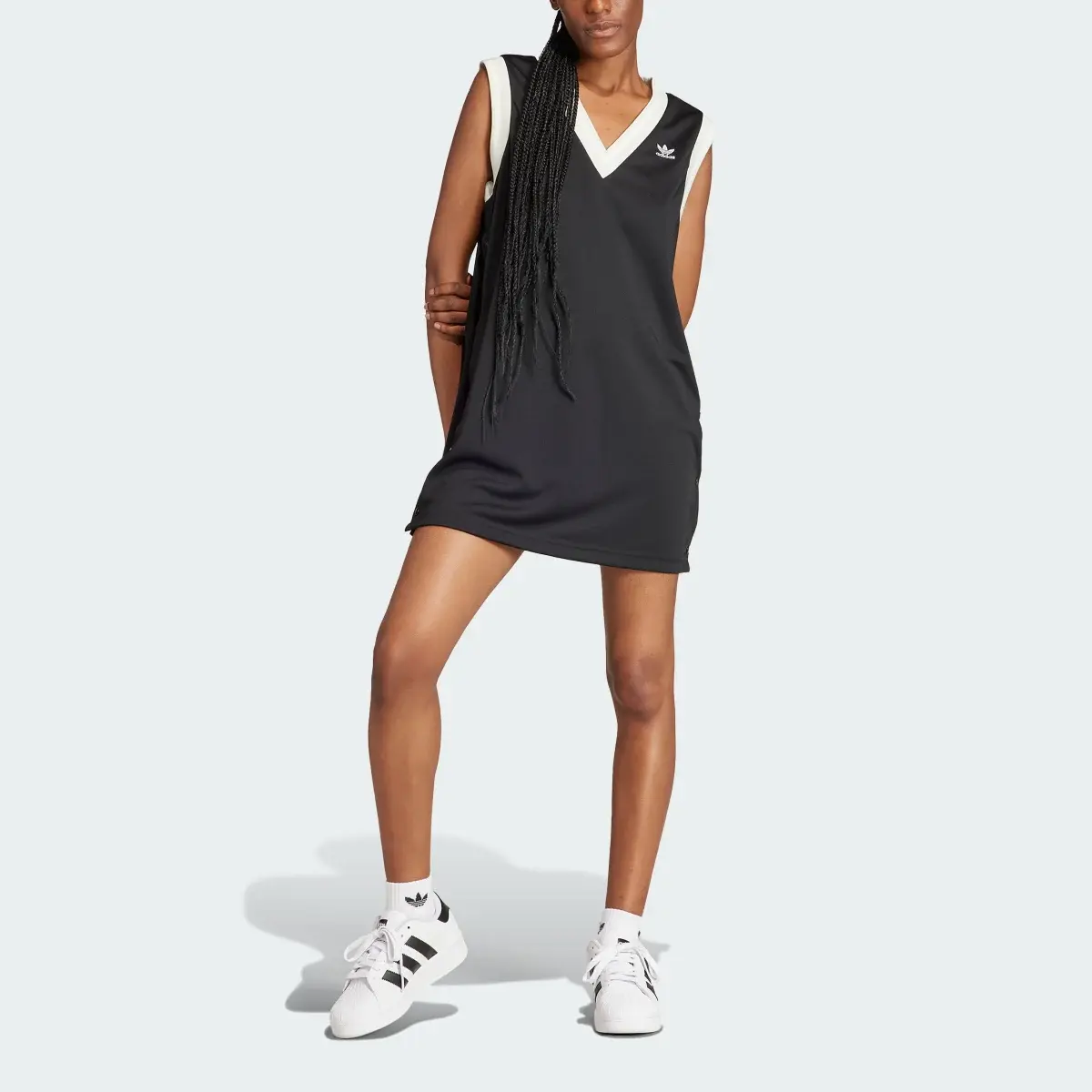 Adidas Vestido Adibreak Neutral Court. 1