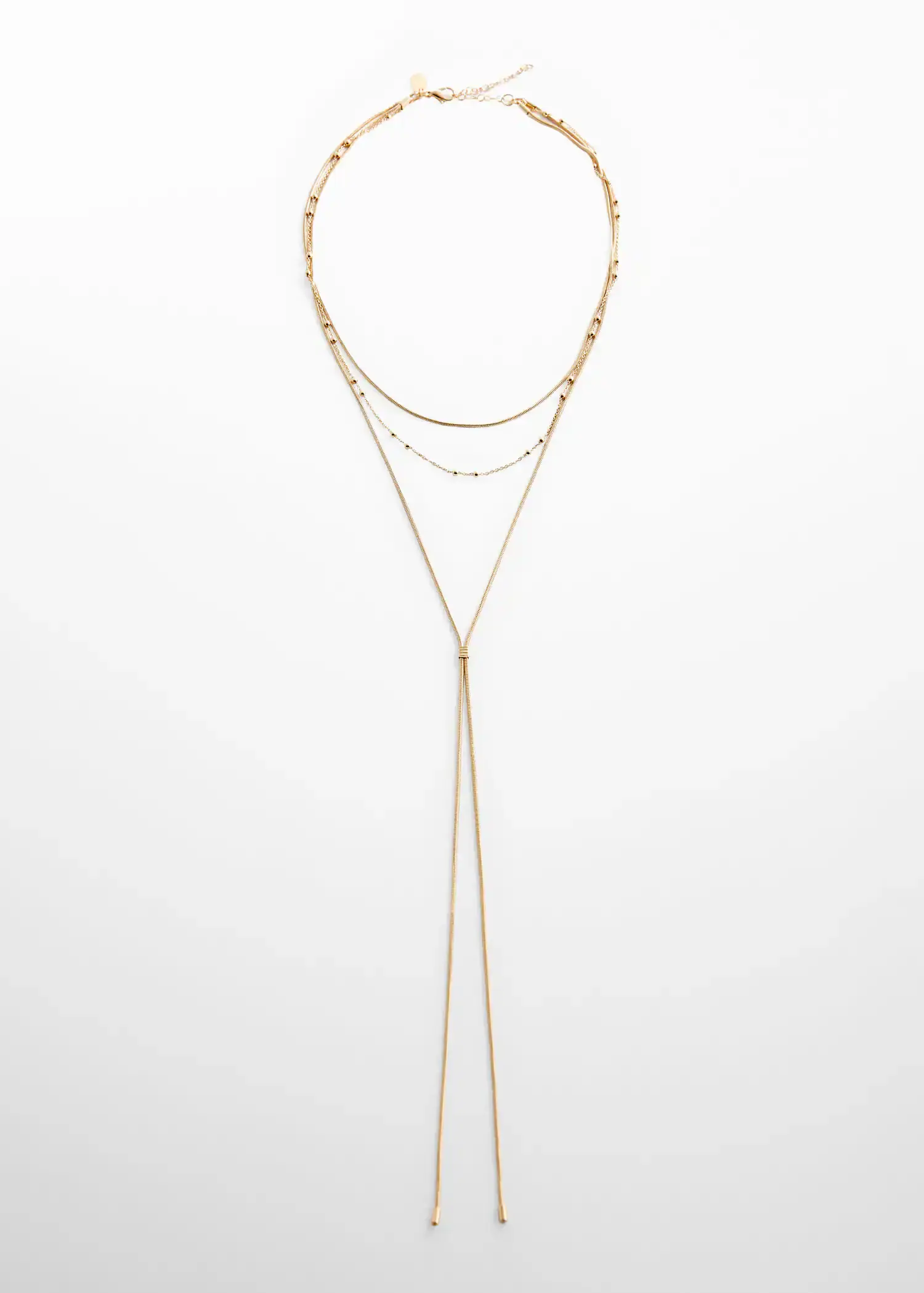 Mango Long triple necklace. 3