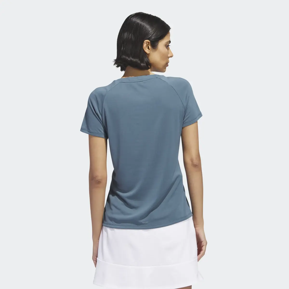 Adidas Ultimate365 Tour HEAT.RDY V-Neck Golf Top. 3