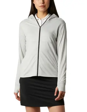 Women's Sky Full Zip Long Sleeve Golf Shirt