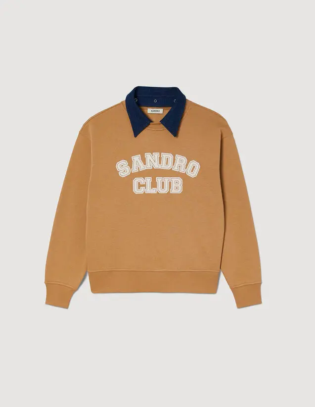 Sandro Sandro Club sweatshirt. 2