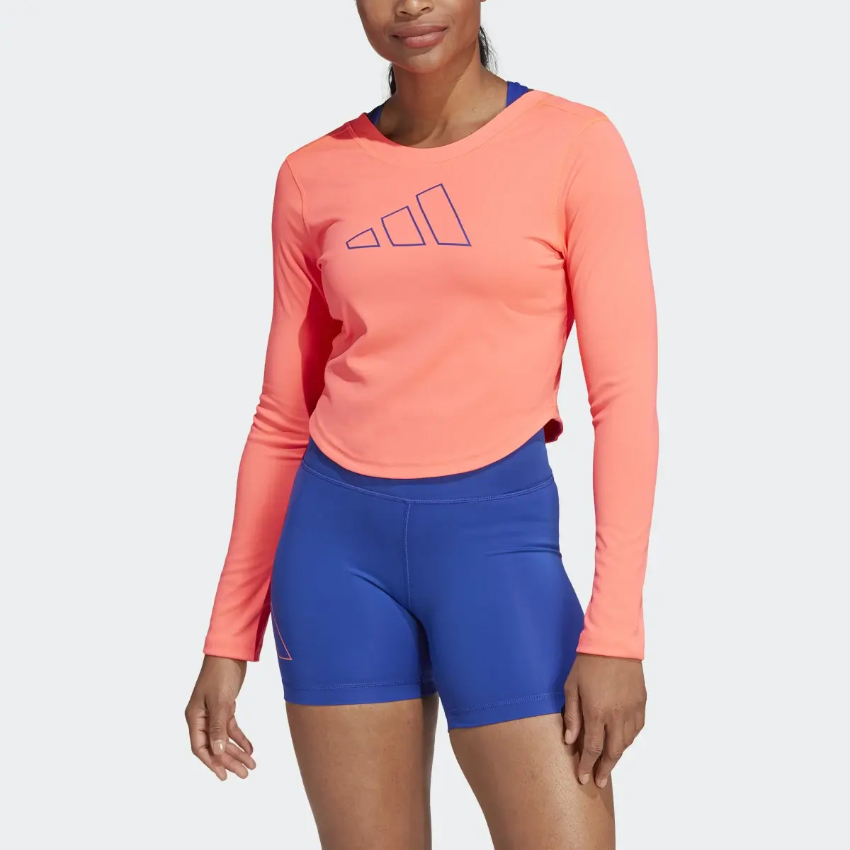 Adidas T-shirt à manches longues de training Hyperbright. 1