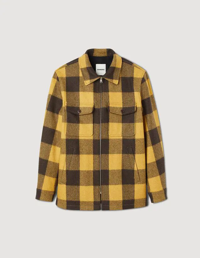 Sandro Check jacket. 2