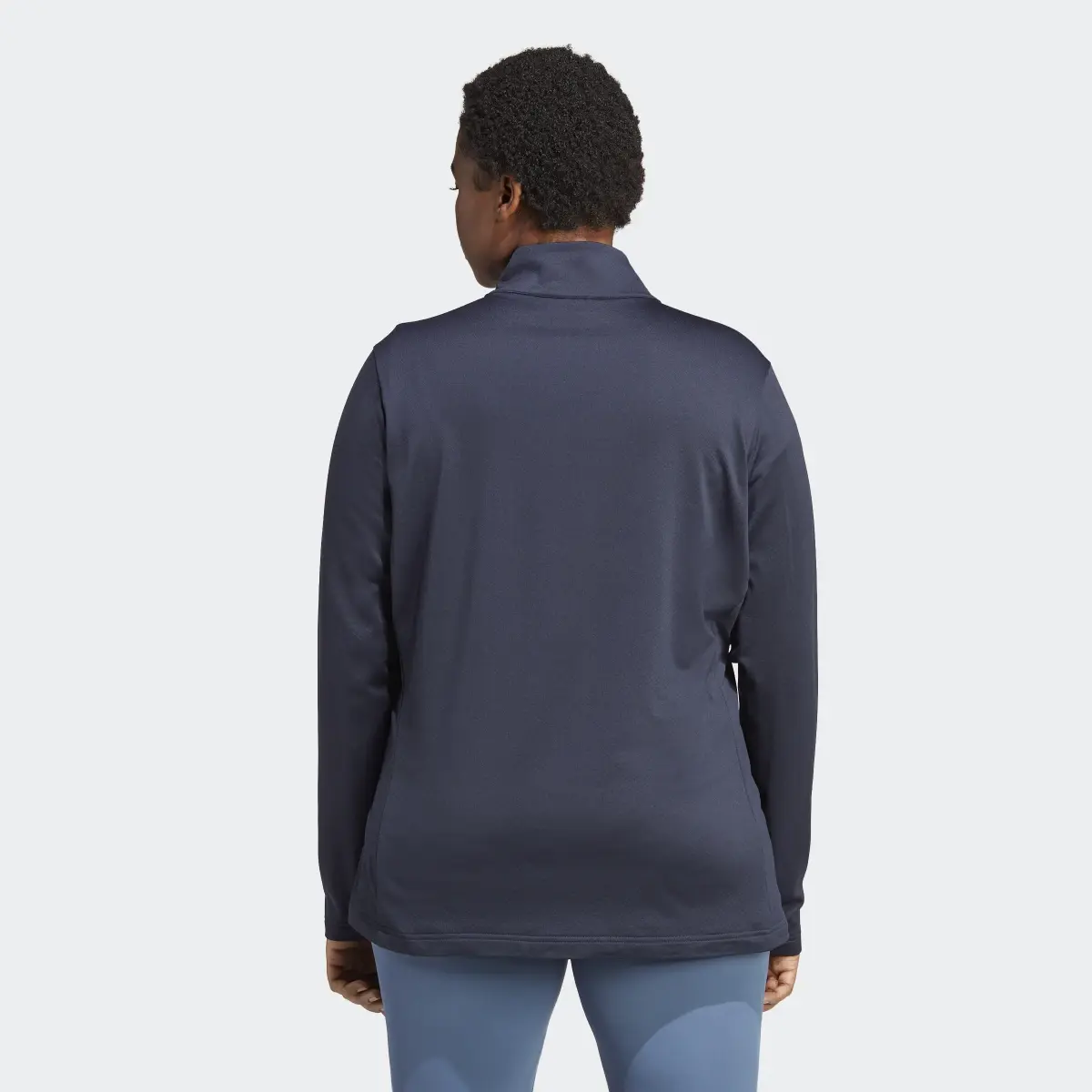 Adidas Terrex Multi Full-Zip Fleece Jacket (Plus Size). 3