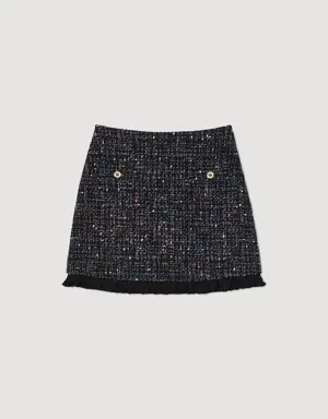 Short tweed skirt Login to add to Wish list