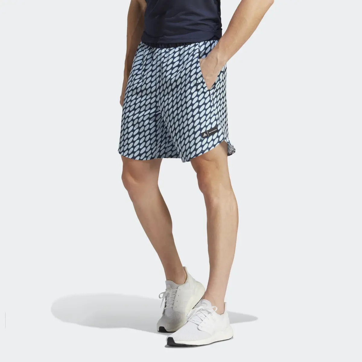 Adidas x Marimekko Designed for Training Shorts. 1