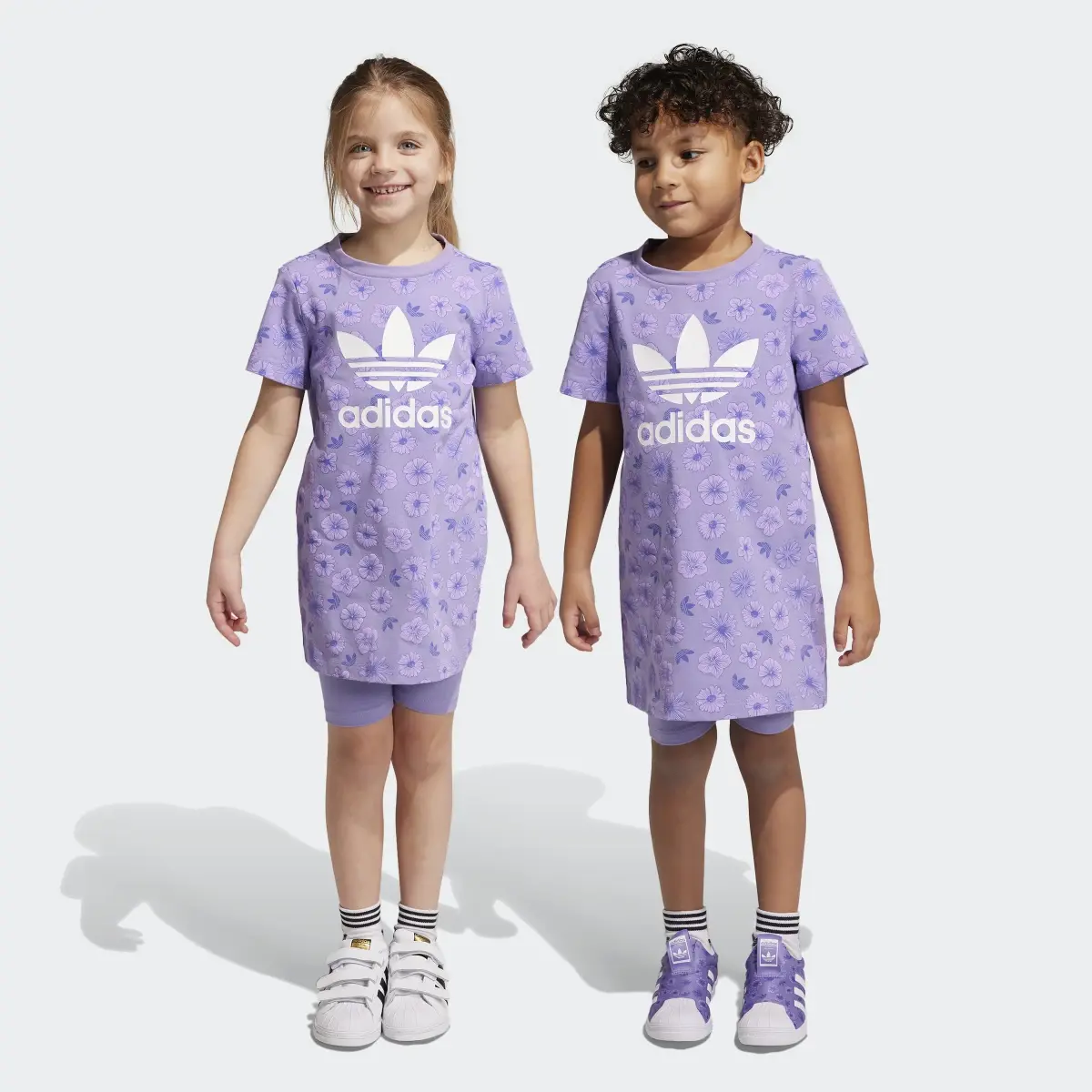 Adidas Completo Floral Dress. 1