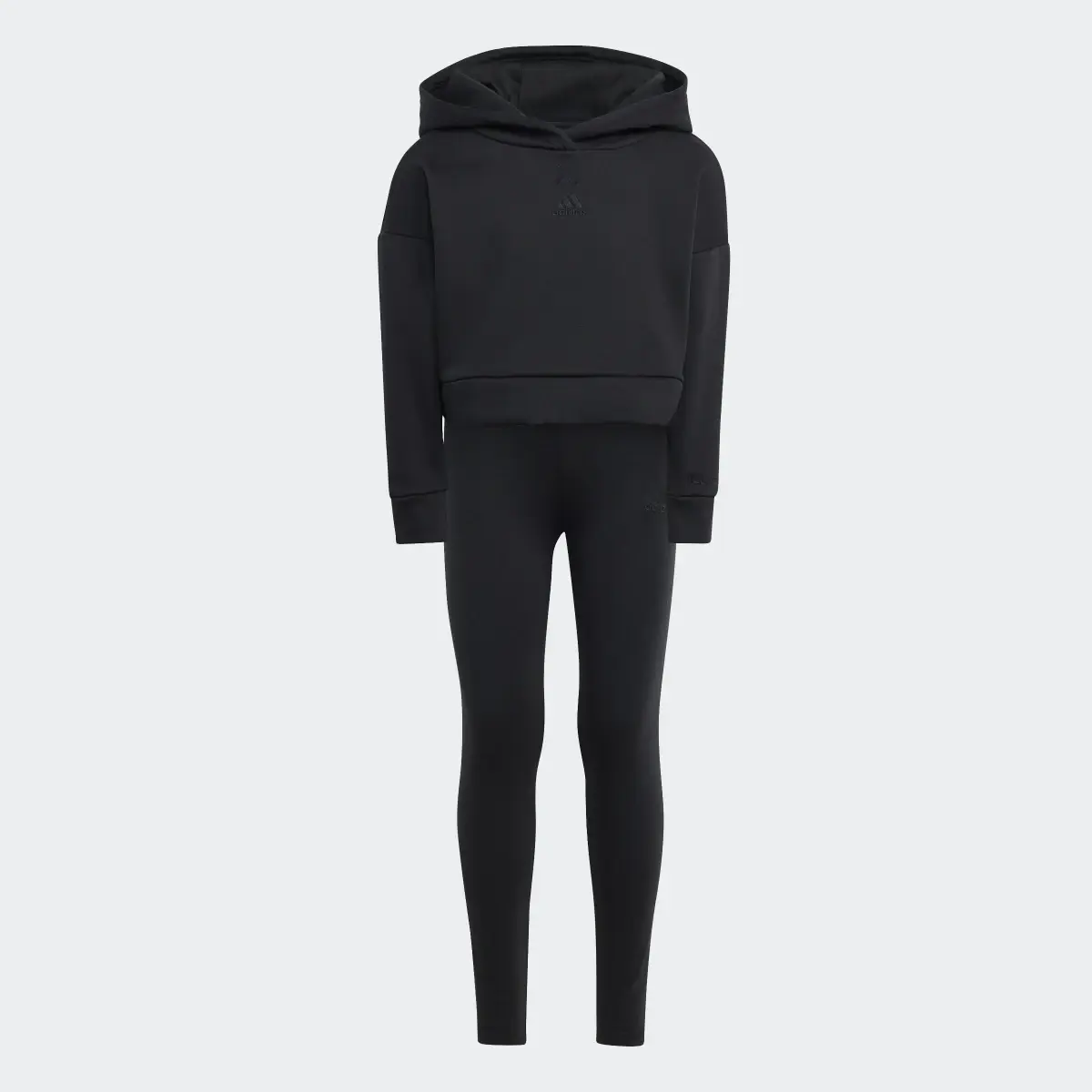 Adidas Hooded Fleece Tracksuit. 1