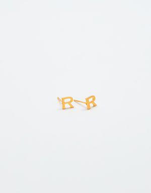 Gap Gold Initial Earrings multi