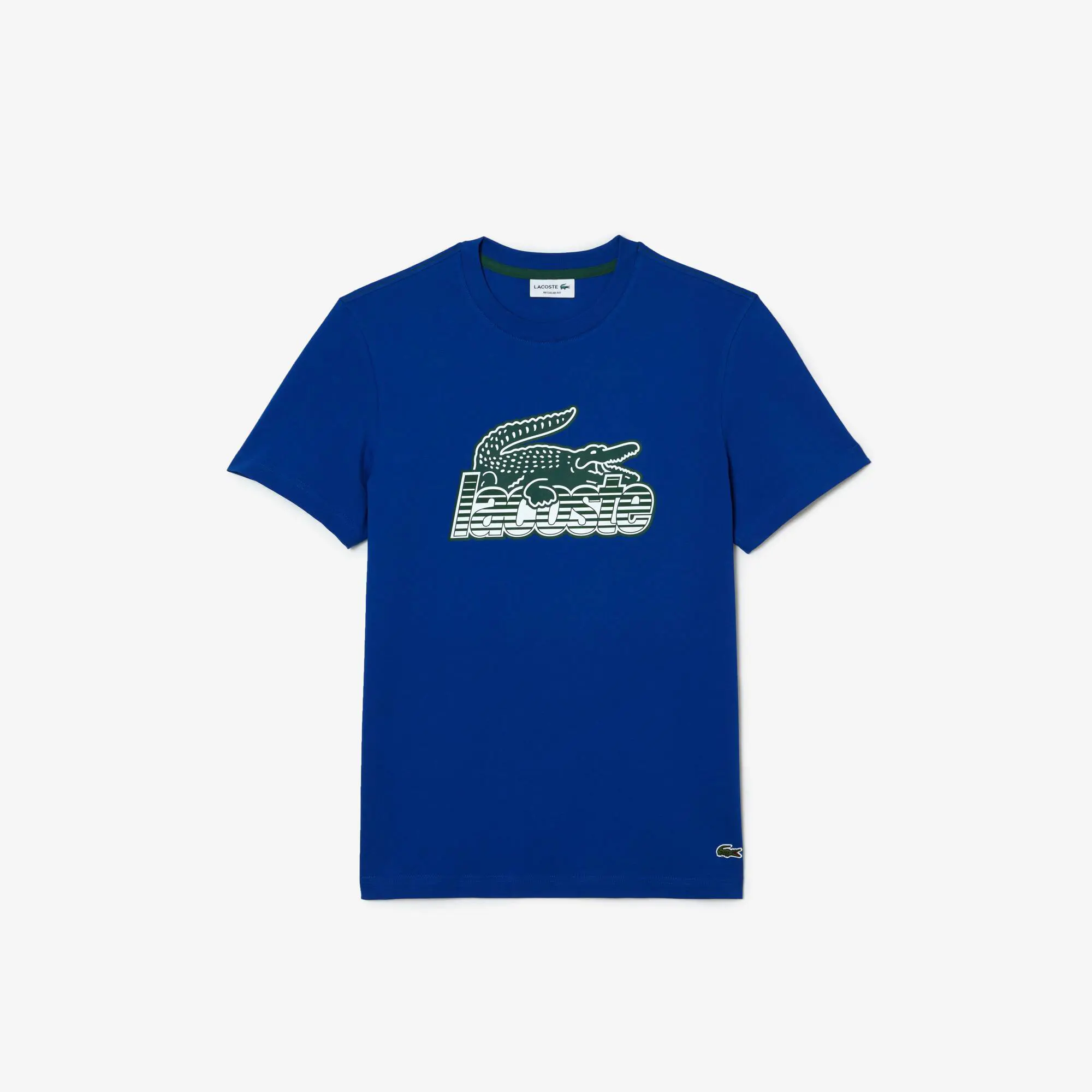 Lacoste T-shirt homme Lacoste imprimé en jersey de coton. 2