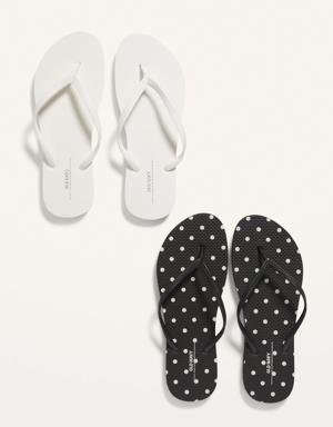 Old Navy Flip-Flop Sandals 2-Pack (Partially Plant-Based) multi