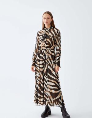 Exotic Tiger Print Dress