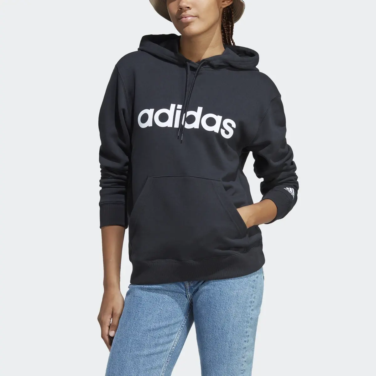 Adidas Sudadera con capucha Essentials Linear. 1