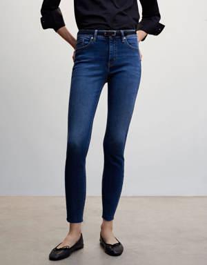Skinny-Jeans in Cropped-Länge