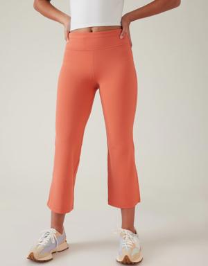 Athleta Girl Chit Chat Kick Flare Capri orange