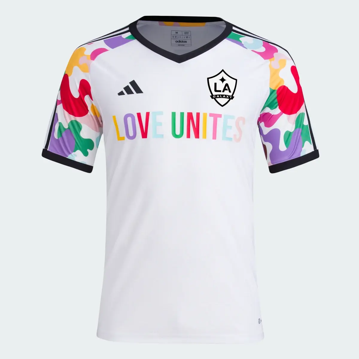 Adidas LA Galaxy Pride Pre-Match Jersey. 1