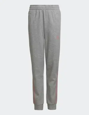 Adidas 3-Stripes Tapered Leg Tracksuit Bottoms