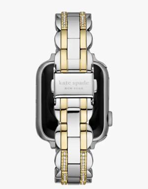 Pavé Stainless Steel Bracelet 38/40mm Band For Apple Watch®