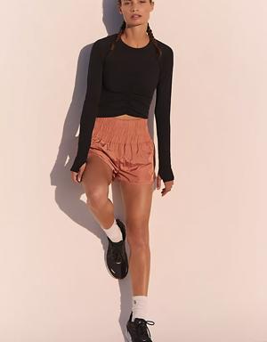 Tempo Ruched Long Sleeve