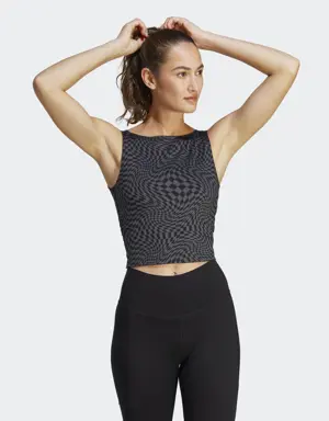 Adidas Print Clash Yoga Tank Top. 2 Adidas Print Clash Yoga Tank Top. 2