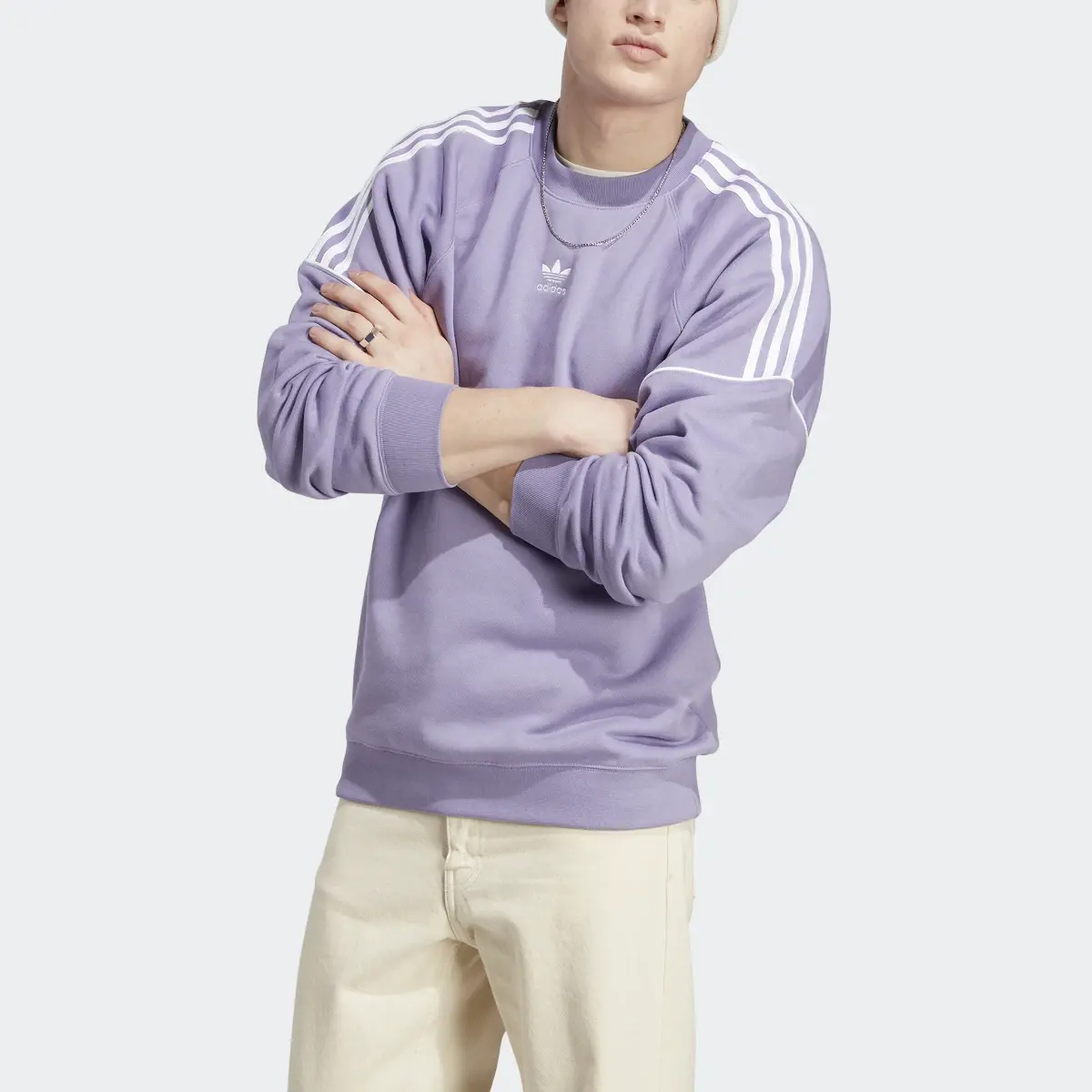 Adidas Sweat-shirt ras-du-cou adidas Rekive. 1