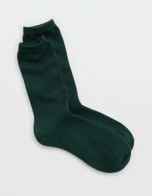 American Eagle Tonal Metallic Crew Socks. 1