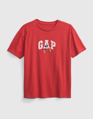 Gap Kids &#124 Disney 100% Organic Cotton Mickey Mouse T-Shirt red