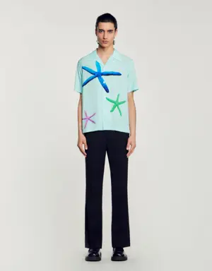 Starfish printed shirt Login to add to Wish list