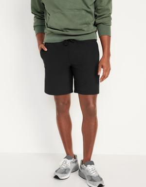Old Navy StretchTech Water-Repellent Jogger Shorts for Men -- 9-inch inseam black