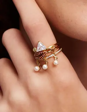 Hit The Town Charm Stacking Rings