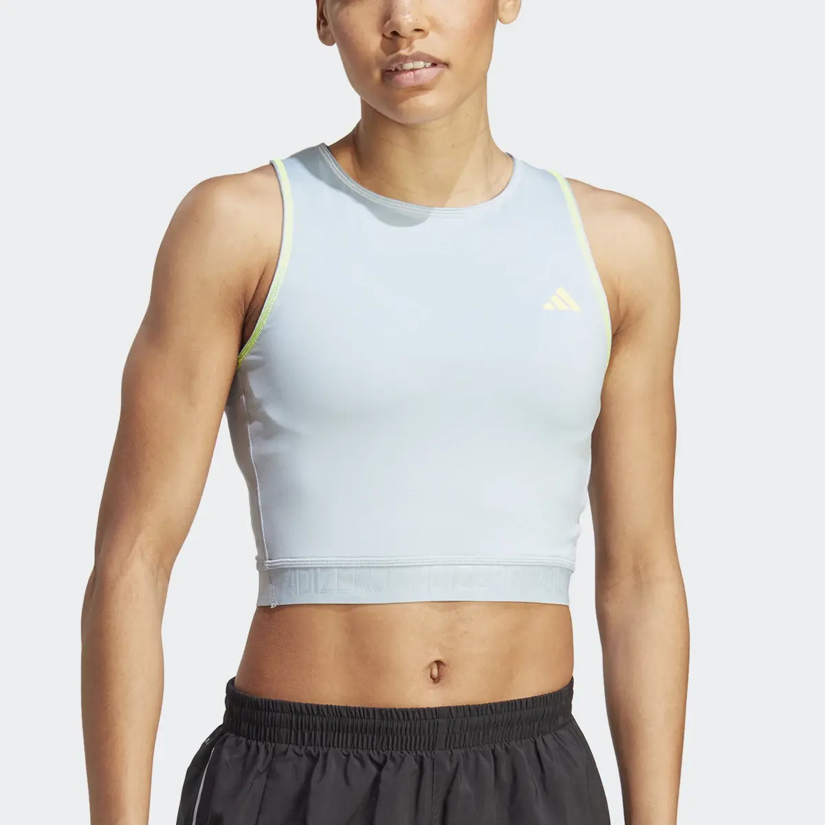 Adidas Koszulka Adizero Running Crop Tank. 1