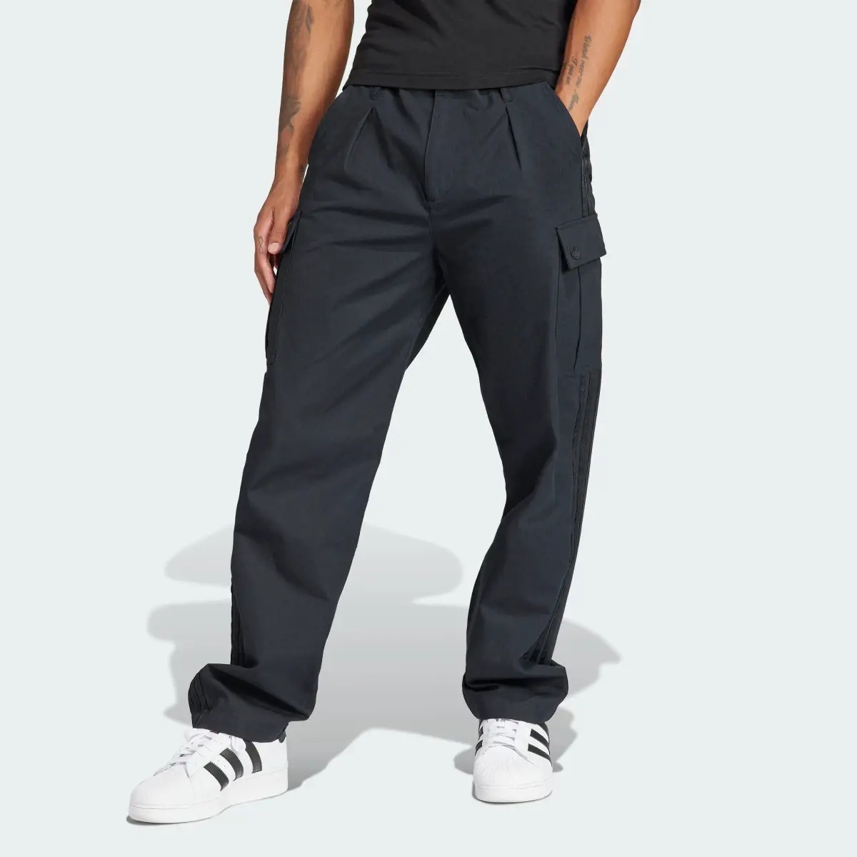 Adidas Premium Essentials+ Cargo Trousers. 1