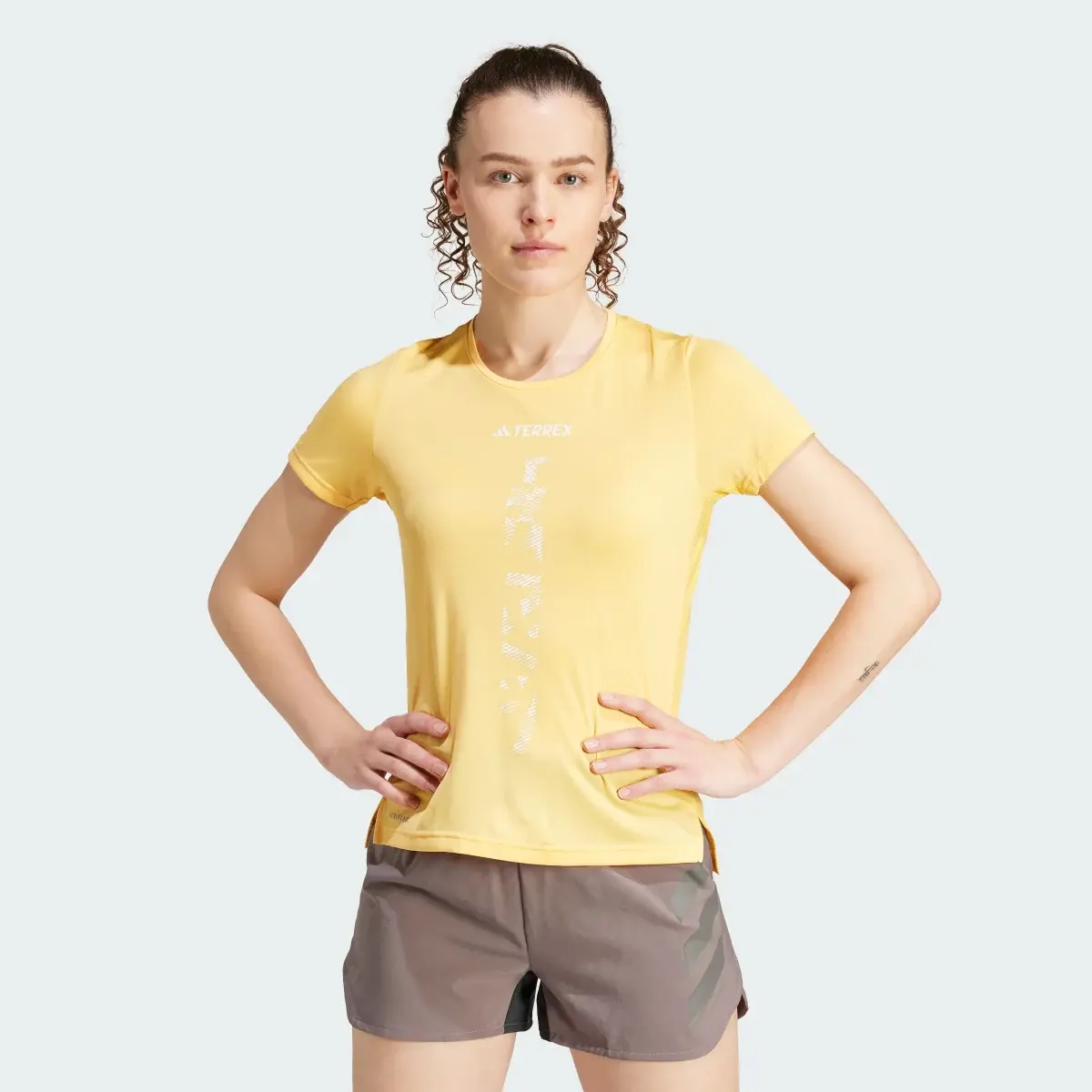 Adidas T-shirt de trail running Terrex Agravic. 2