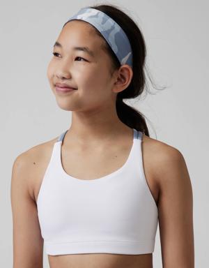 Athleta Girl Take On The Universe Headband blue