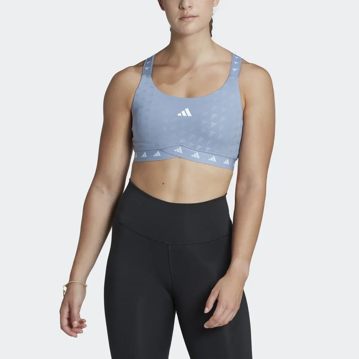 Adidas Brassière PowerImpact Luxe Training Maintien moyen. 1