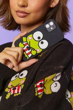 Forever 21 Forever 21 Hello Kitty & Friends Keroppi Case for iPhone 12 Black/Multi. 2