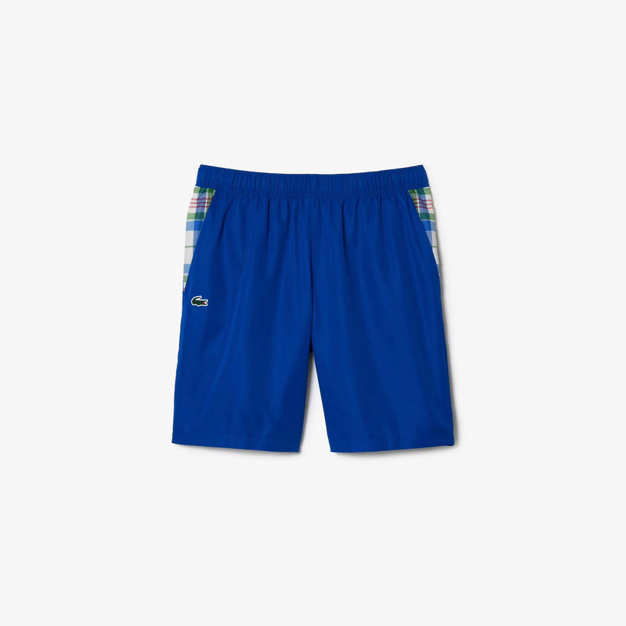 Lacoste Men’s Lacoste Tennis Checked Colourblock Shorts. 2