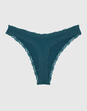 Ultrasoft Modal High Leg Thong Panty