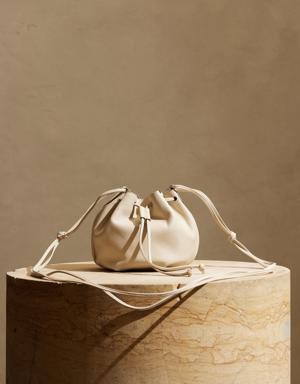 Pietra Bucket Bag white