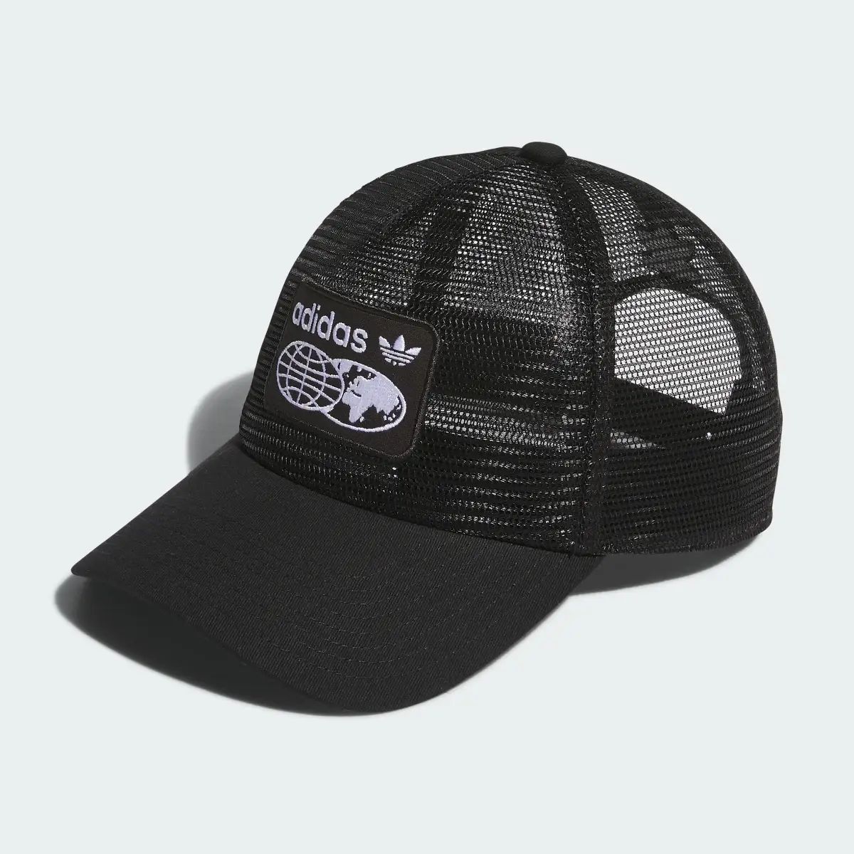 Adidas Worldwide Full-Mesh Trucker Hat. 1