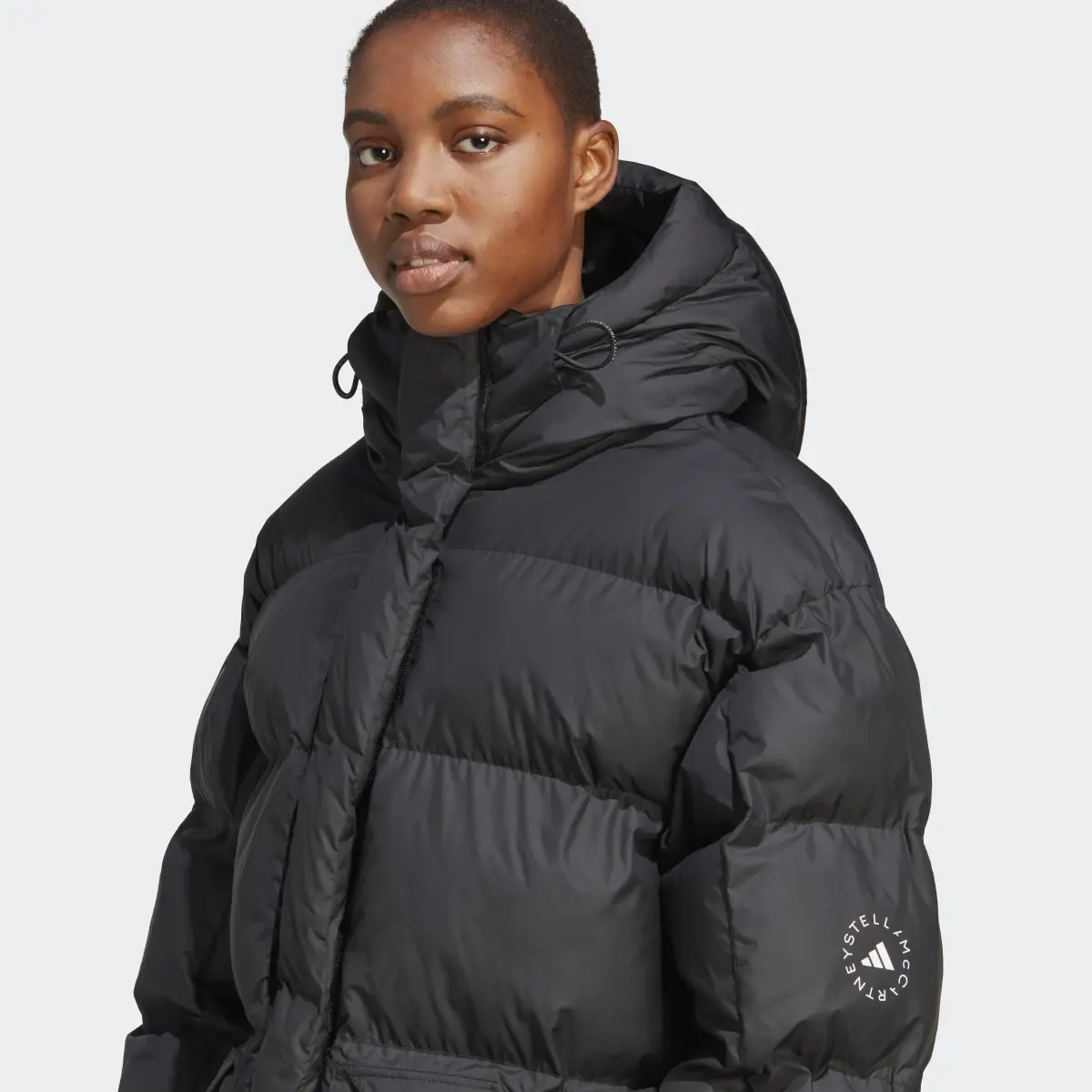 Adidas by Stella McCartney Mid-Length Padded Winter Jacket. 2