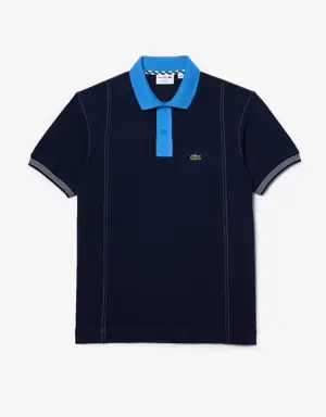 Men’s Lacoste Two Tone Organic Cotton Polo Shirt