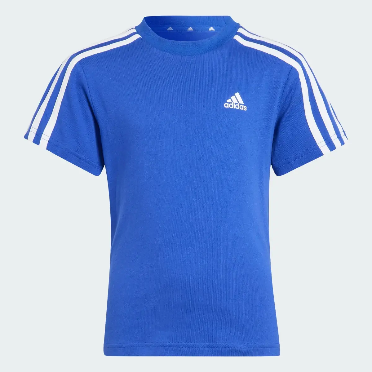 Adidas Essentials 3-Stripes Cotton Tee. 1