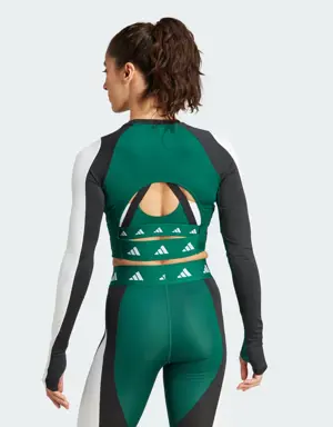 Adidas Techfit AEROREADY Colorblock Long Sleeve Tee. 3 Adidas Techfit AEROREADY Colorblock Long Sleeve Tee. 3