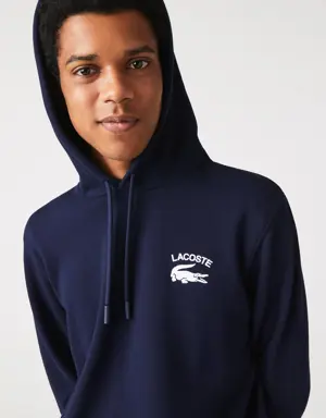 Lacoste Men's Lacoste Classic Fit Solid Hooded Sweatshirt