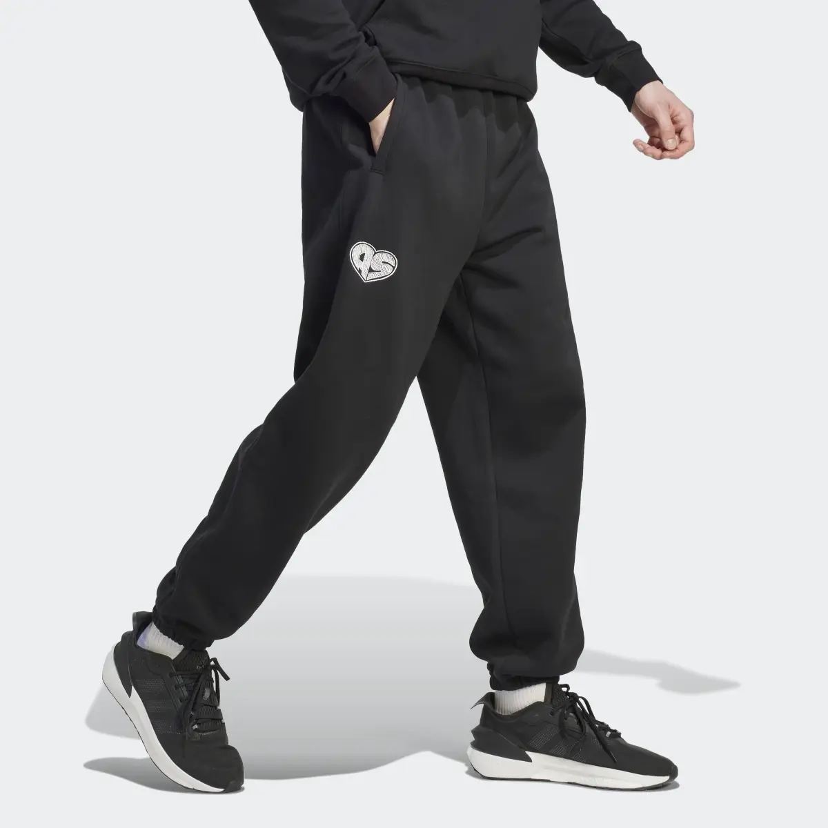 Adidas Scribble Fleece Pants. 3