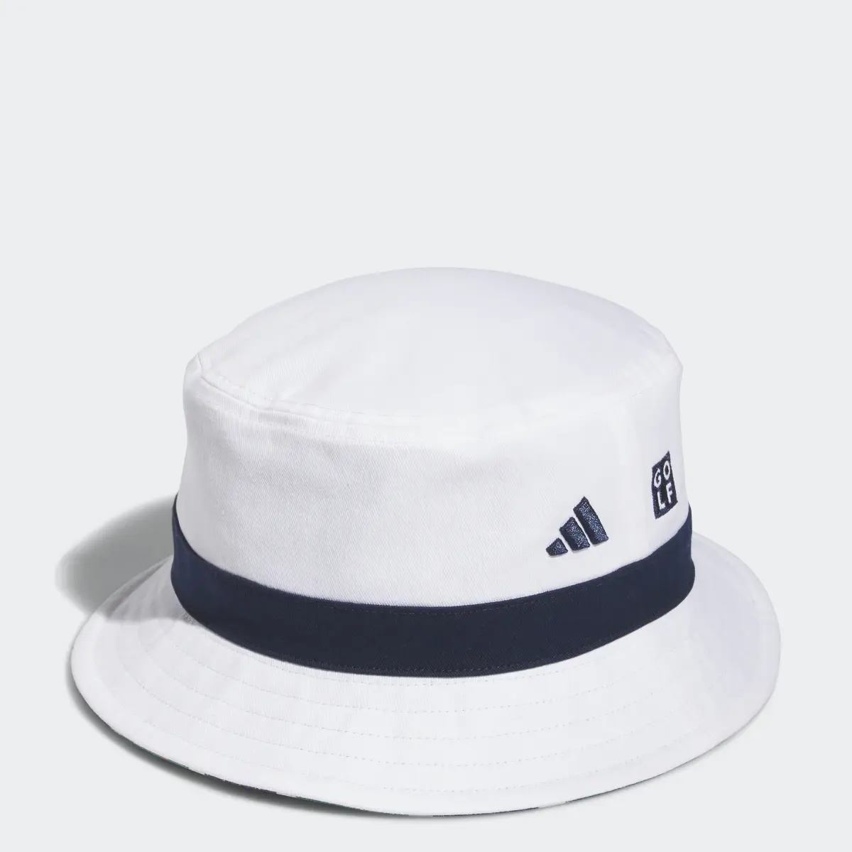 Adidas Plaid Reversible Golf Bucket Hat. 1